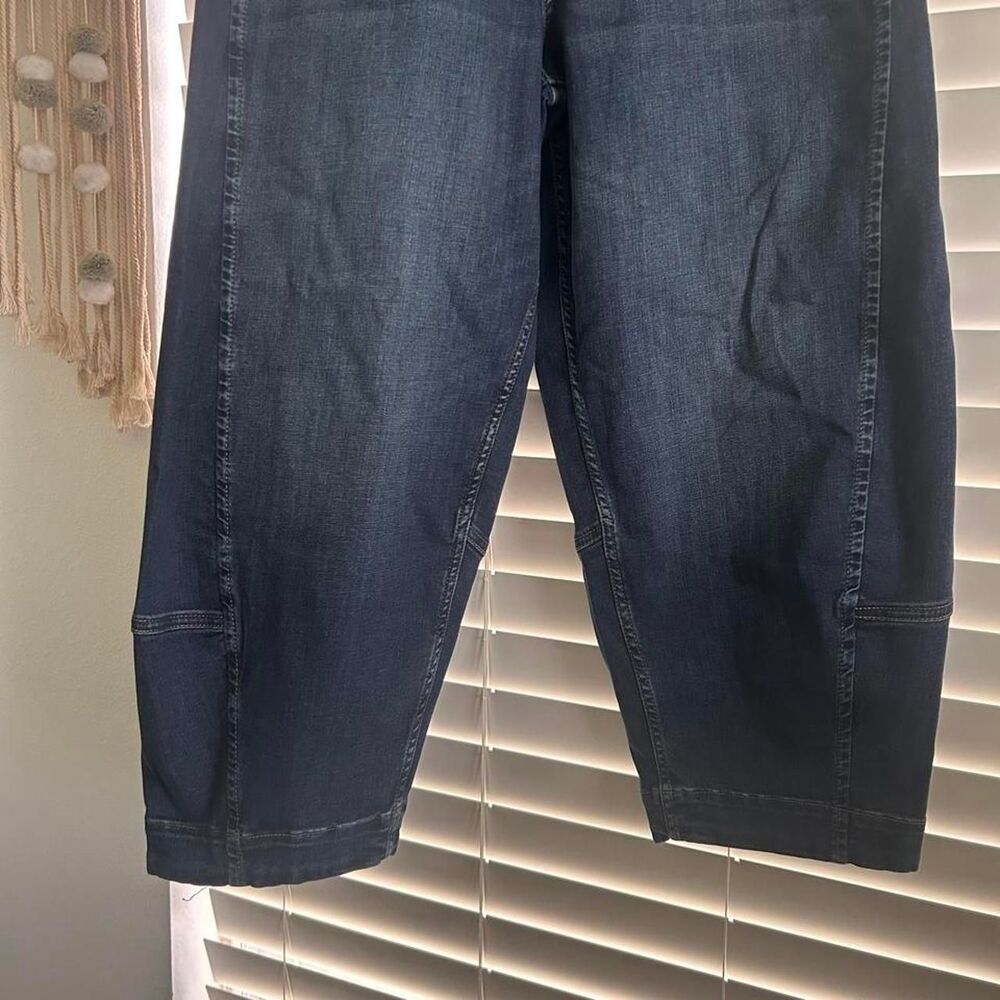 Ruti Petite Ultimate Barrel Leg Jeans 2.0 Indigo NWT Size 3P - Picture 5 of 8